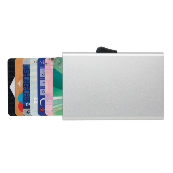 C-Secure aluminium RFID kaarthouder