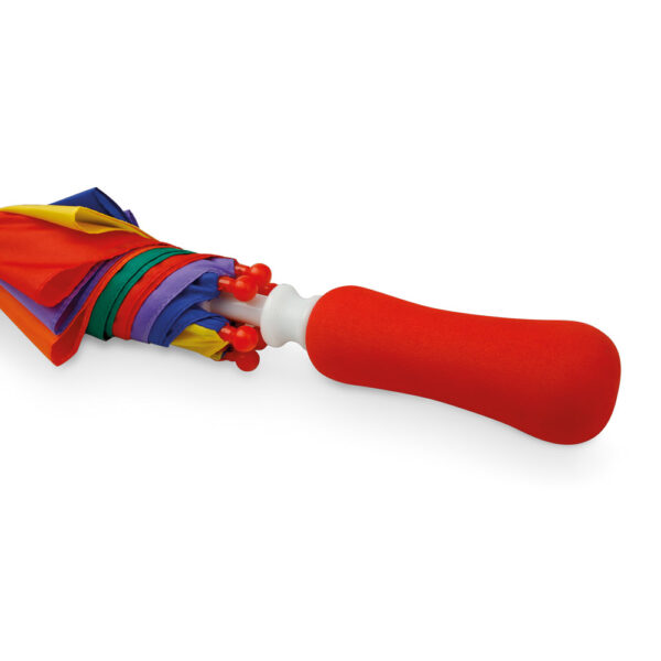 Polyester kinderparaplu met handmatige opening en een handvat van EVA materiaal 4