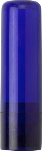 ABS kunststof lippenbalsem stick met SPF15 bescherming blauw
