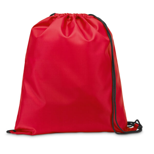 Premium 210D polyester rugzak met koord rood