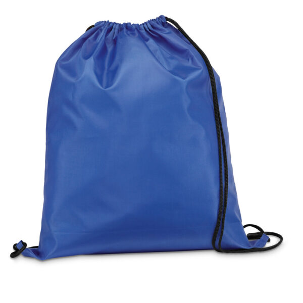 Premium 210D polyester rugzak met koord kobaltblauw
