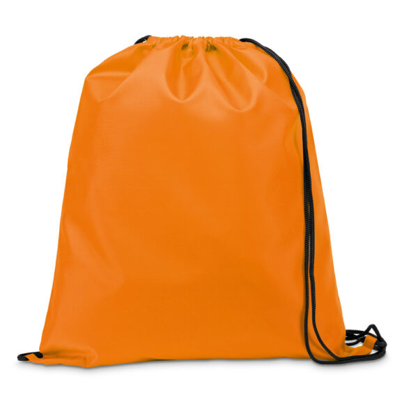 Premium 210D polyester rugzak met koord oranje