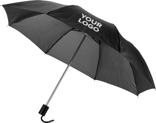Opvouwbare polyester (190T) paraplu Easytravel Ø 93,5 x 55 cm zwart a