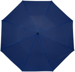 Opvouwbare polyester (190T) paraplu TravelEasy Ø 93,5 x 55 cm donkerblauw