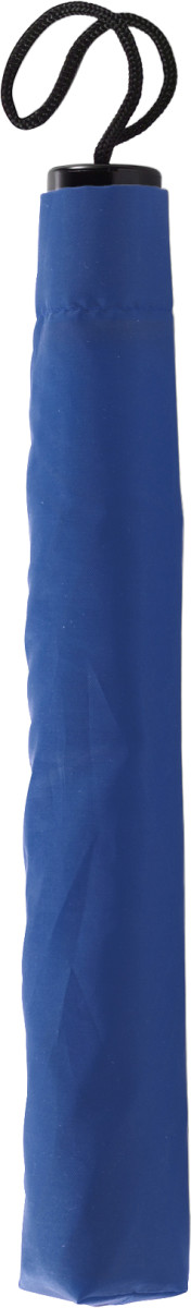 Opvouwbare polyester (190T) paraplu TravelEasy Ø 93,5 x 55 cm kobaltblauw a
