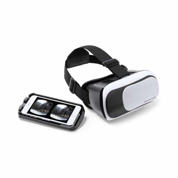 Virtual Reality bril BERCLEY met verstelbare lenzen en 3,5 mm audio jack wit 2
