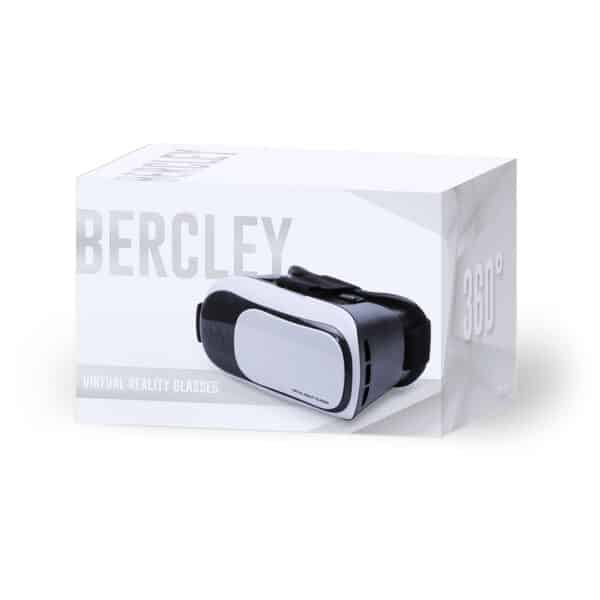 Virtual Reality bril BERCLEY met verstelbare lenzen en 3,5 mm audio jack wit 5