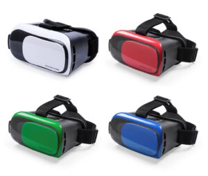 Virtual Reality bril BERCLEY met verstelbare lenzen en 3,5 mm audio jack set