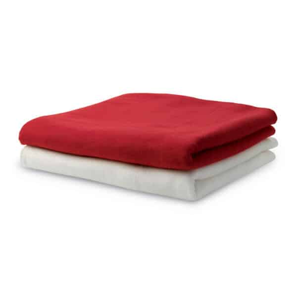Fleece deken 150 x 120 cm STAVENGER rood a