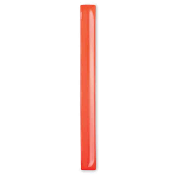 Reflecterende klap- of krinkelarmband ENROLLO oranje
