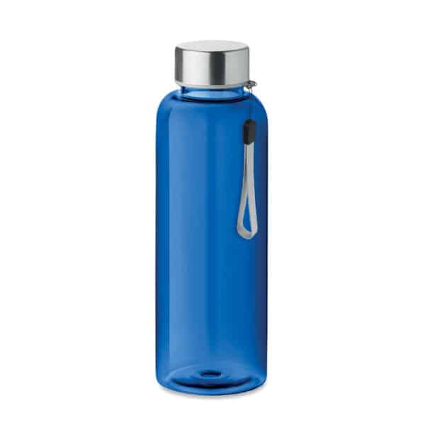 Tritan drinkfles of waterfles UTAH 500 ml transparant kobaltblauw
