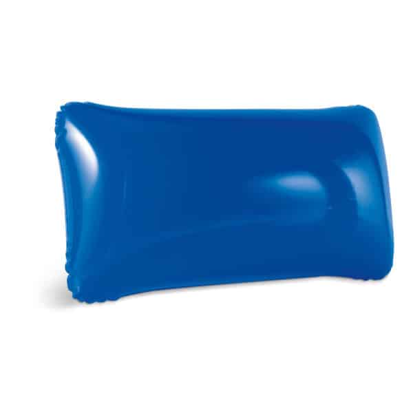 PVC Opblaasbaar hoofd- of strandkussen TIMOR blauw