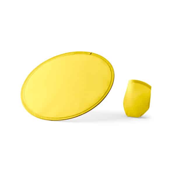 Opvouwbare nylon frisbee ATRAPA geel