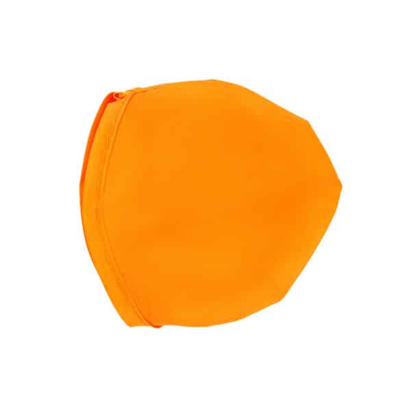 Opvouwbare nylon frisbee ATRAPA oranje pouch