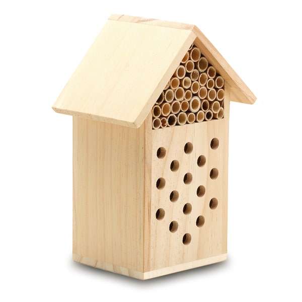 Houten bijenhuisje of insectenhotel Bee naturel