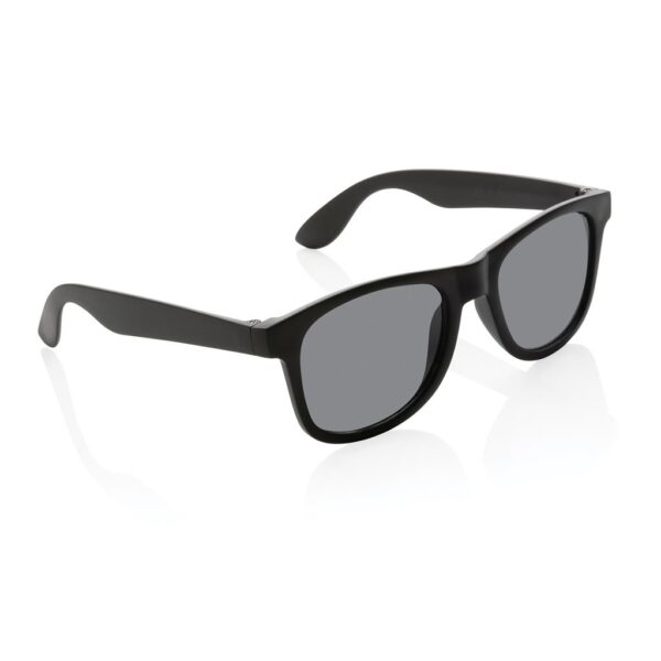 GRS zonnebril van gerecycled PP-plastic zwart 1