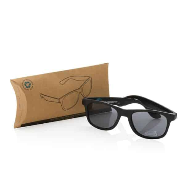 GRS zonnebril van gerecycled PP-plastic zwart 500