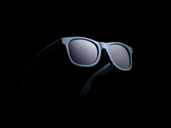 GRS zonnebril van gerecycled PP-plastic blauw 400