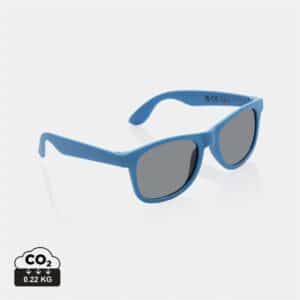 GRS zonnebril van gerecycled PP-plastic blauw