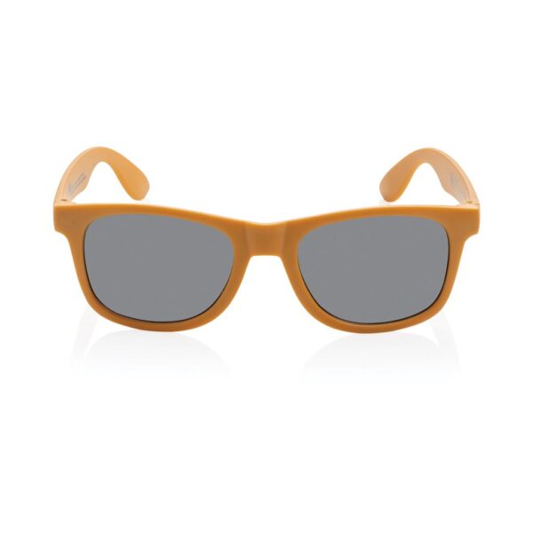 GRS zonnebril van gerecycled PP-plastic oranje 2