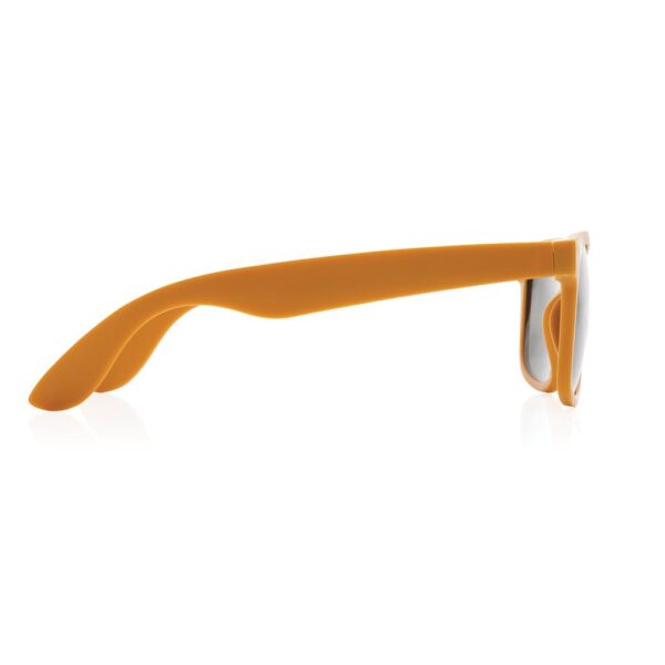 GRS zonnebril van gerecycled PP-plastic oranje 3