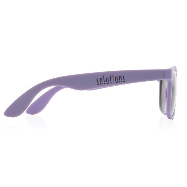 GRS zonnebril van gerecycled PP-plastic paars 100