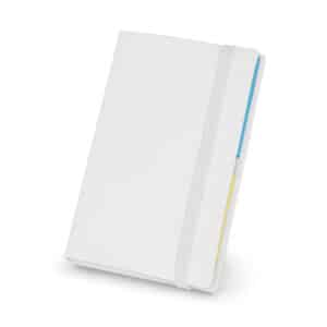 Memeoboekje met 6 x 20-25 zelfklevende memoblaadjes / pagina labels MEMORY wit