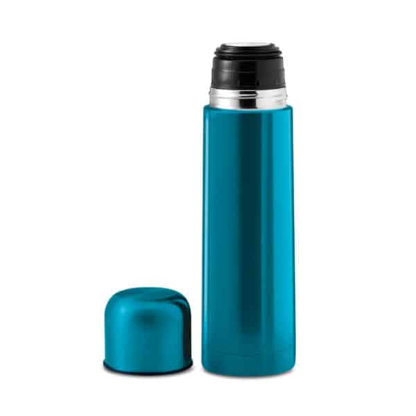 Dubbelwandige thermosfles 500 ml CHAN turquoise a
