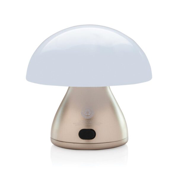 Luming RCS gerecyclede plastic USB-oplaadbare tafellamp brons 2