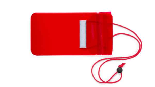 Multifunctionele waterdicht tasje of telefoonhoes ARSAX rood a