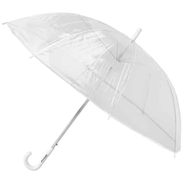 POE paraplu Clear transparant logo