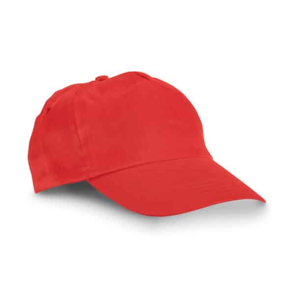 Polyester kinder promo baseball cap / pet CHILKA rood