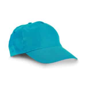 Polyester kinder promo baseball cap / pet CHILKA lichtblauw