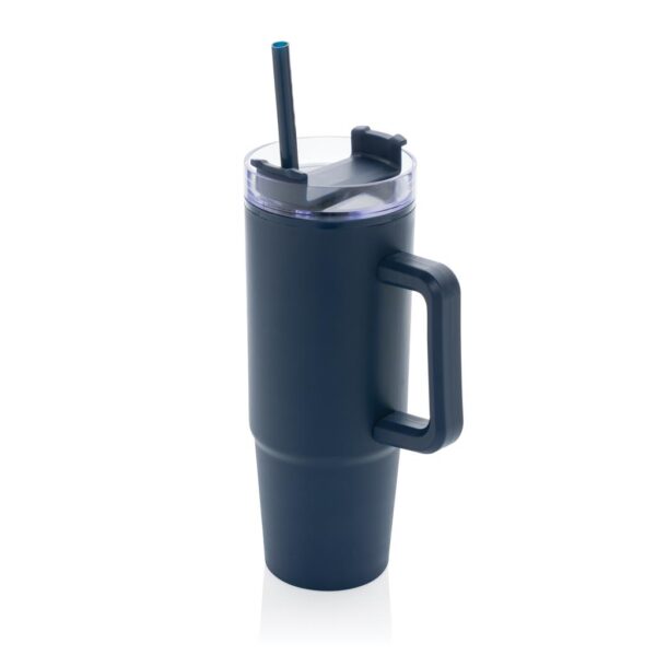 Tana RCS plastic tumbler met handvat 900 ml donkerblauw