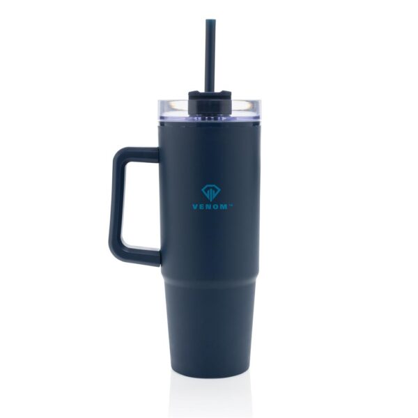 Tana RCS plastic tumbler met handvat 900 ml donkerblauw 100