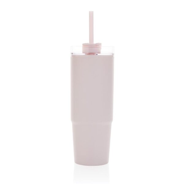 Tana RCS plastic tumbler met handvat 900 ml roze 5