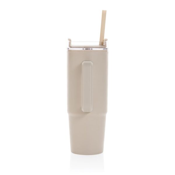 Tana RCS plastic tumbler met handvat 900 ml beige 3