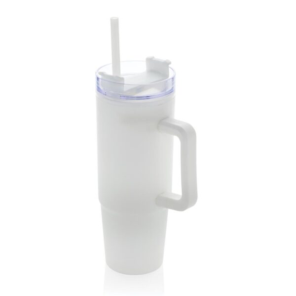 Tana RCS plastic tumbler met handvat 900 ml wit